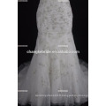 Perfect Strapless Lace Bling Beads New Design 2017 Robe de mariée Robe de mariée sirène